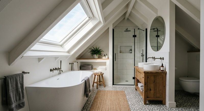 Attic Bathroom Remodeling in Pierce County, WA