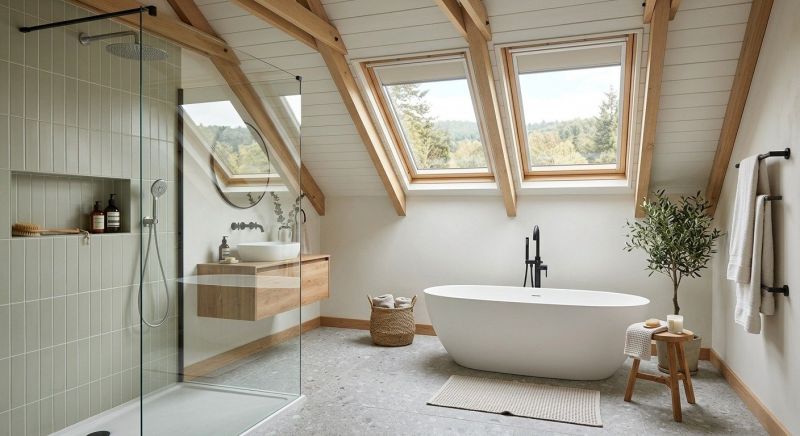 Attic Bathroom Remodeling in Pierce County, WA