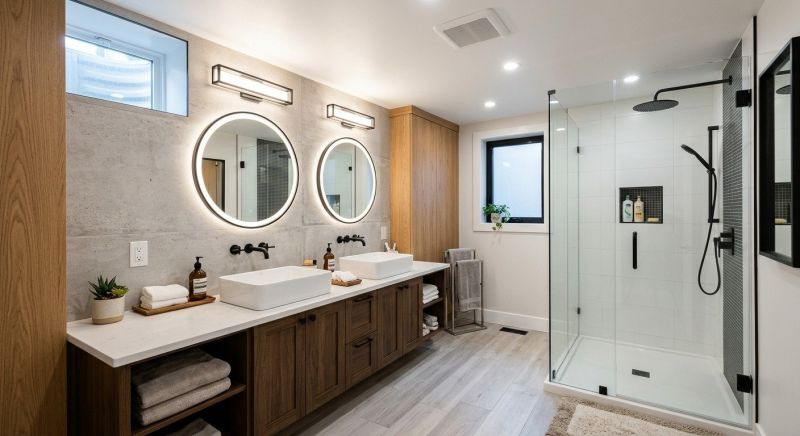 Basement Bathroom Remodeling in Pierce County, WA