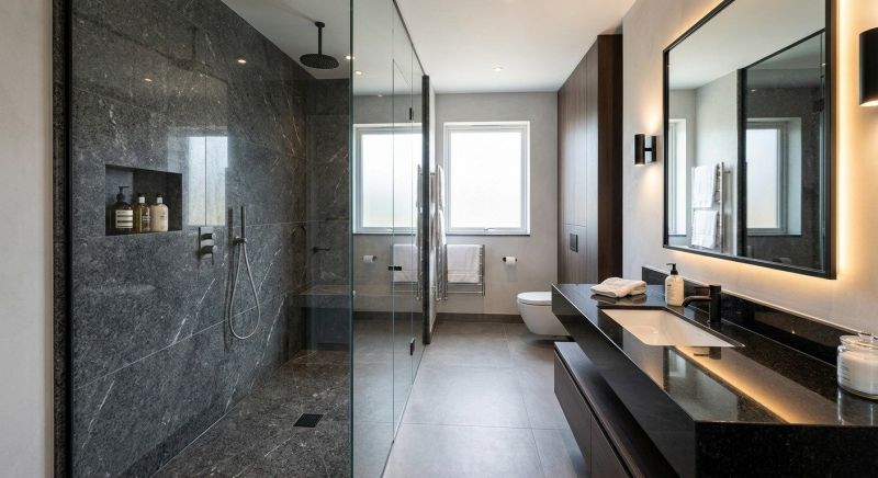 Granite Shower Installation in Pierce County, WA