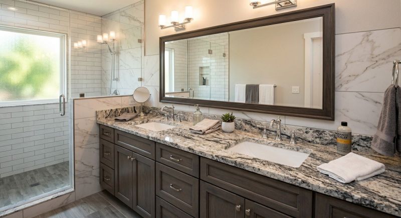 Granite Shower Installation in Pierce County, WA
